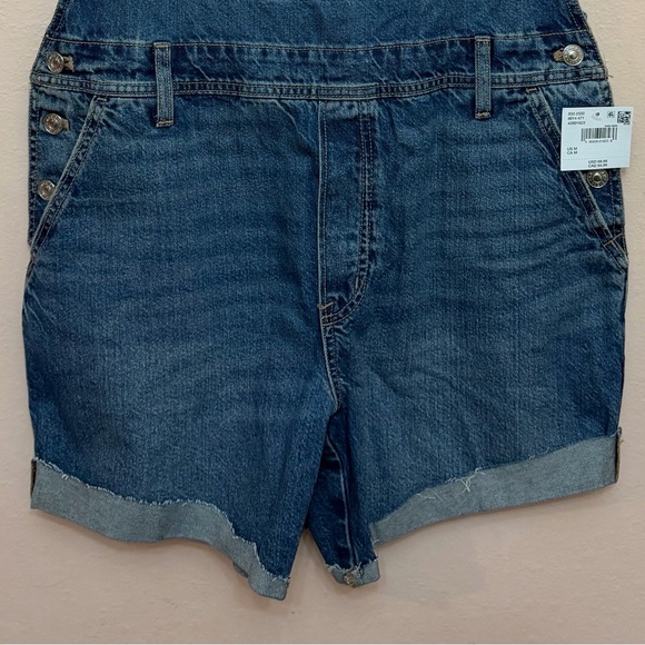 American Eagle Baggy Denim Short Overall - Picture 5 of 8